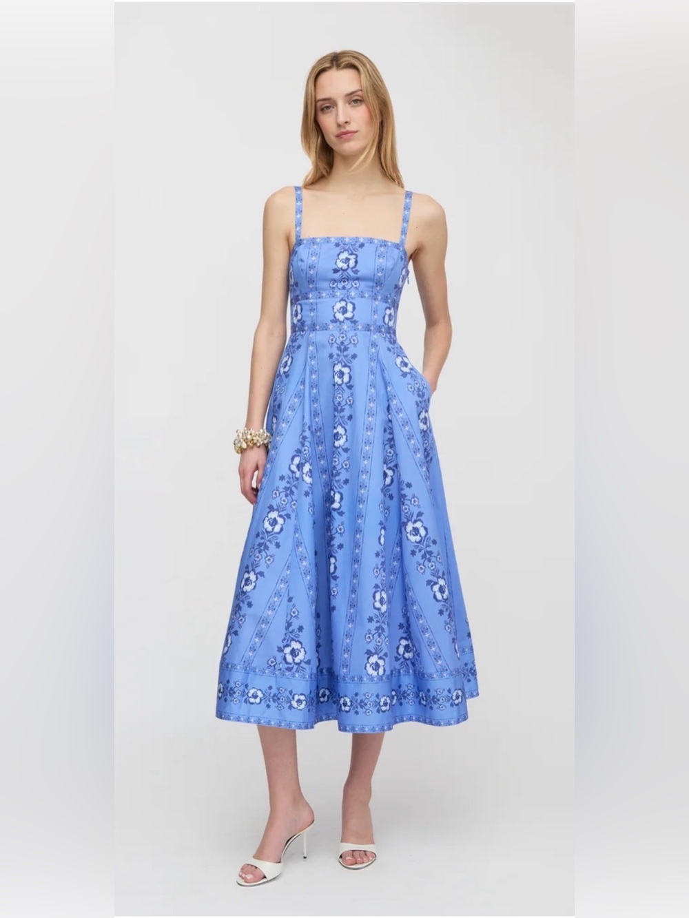 Hill House Margot Dress Blue Arcadia Colorway - Size large